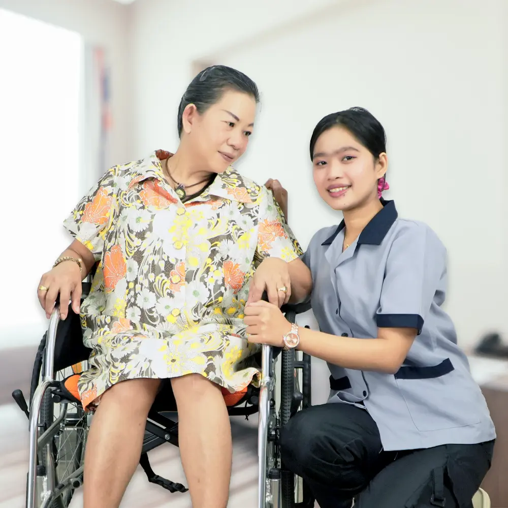 คนดูแลผู้สูงอายุ