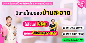 นิยามใหม่ของ 'บ้านสะอาด': ไม่ใช่แค่ 'ไร้ฝุ่น' แต่คือ 'พื้นที่แห่งความสุข'